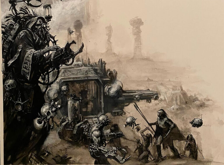 First Encountering the T’au by Paul Dainton First Encountering the T’au by Paul Dainton