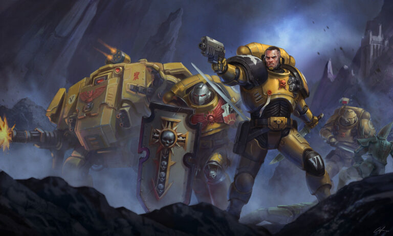 Imperial Fists Last Stand by Toni Justamante Jacobs 