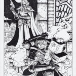 Inquisitor Agatha and Celestian Valor by Garry Wharton (gwhartonart)