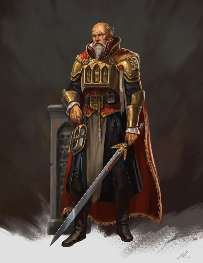 Inquisitor Lord Fyodor Karamazov by Toni Justamante Jacobs 