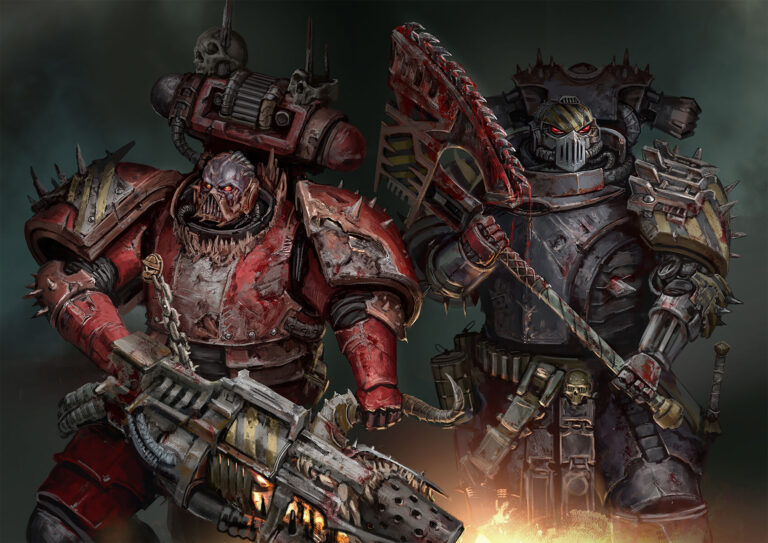 Iron Butchers Warband by Dima Sokolov 
