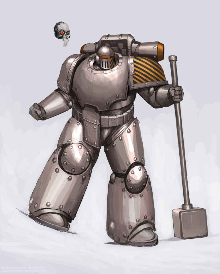 Iron Warrior by Alexey Potorochin 
