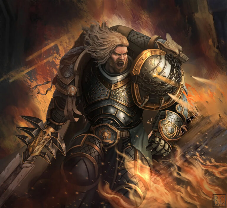 Leman Russ by Beka Chipchiuri 