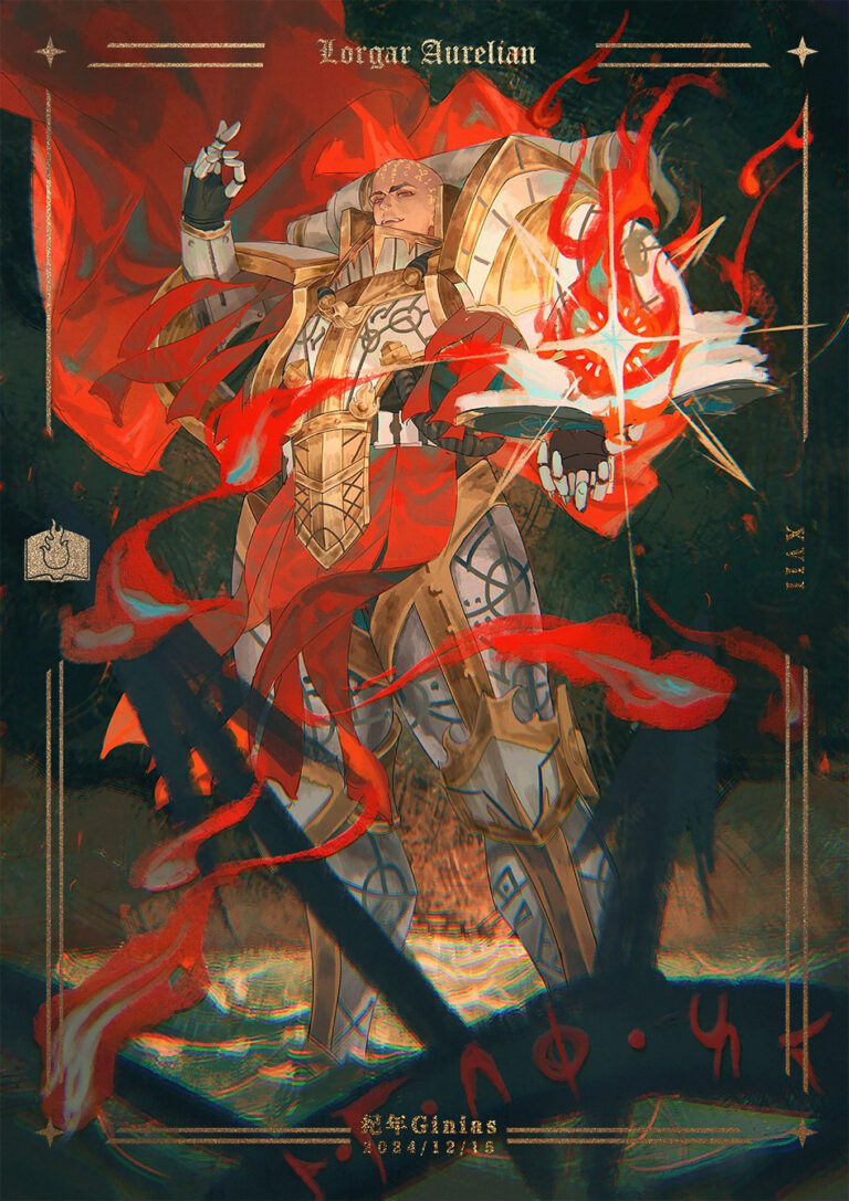 Lorgar Aurelian by Ginias 
