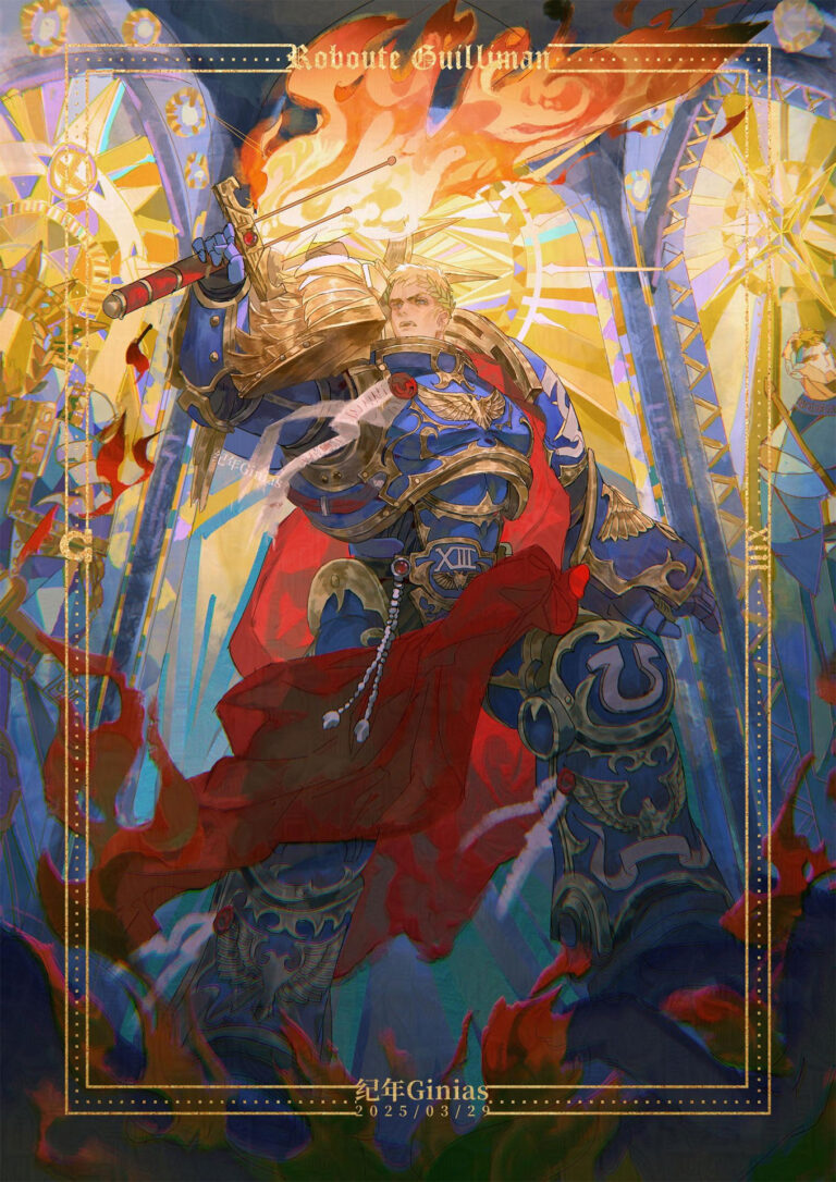 Roboute Guilliman by Ginias 