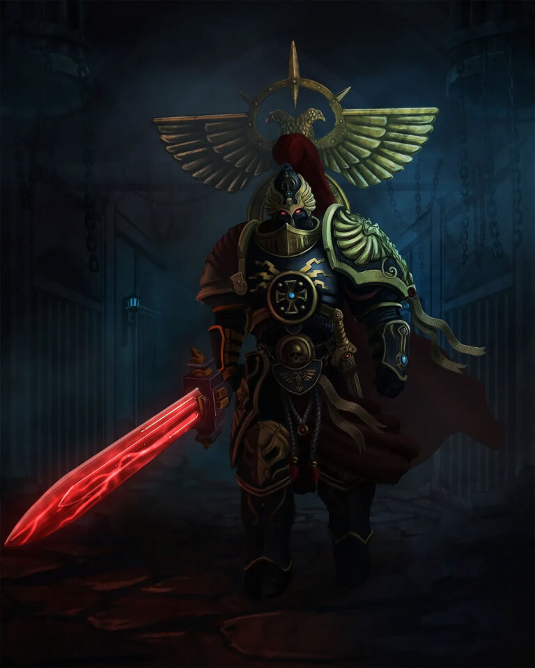 Shadowkeeper Custodes by Beka Chipchiuri 