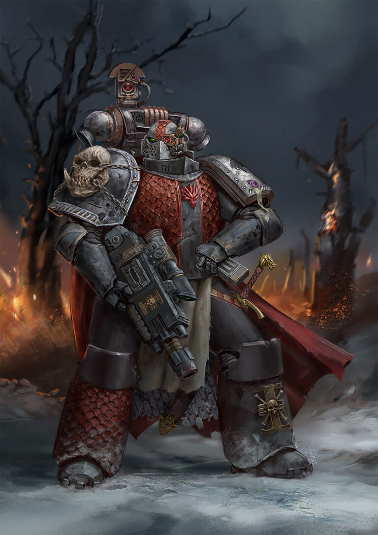 Space Marine by Dima Sokolov 