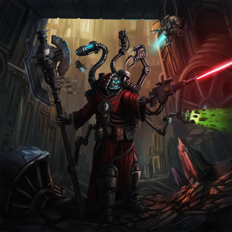 Tech-Priest by Beka Chipchiuri Tech-Priest by Beka Chipchiuri