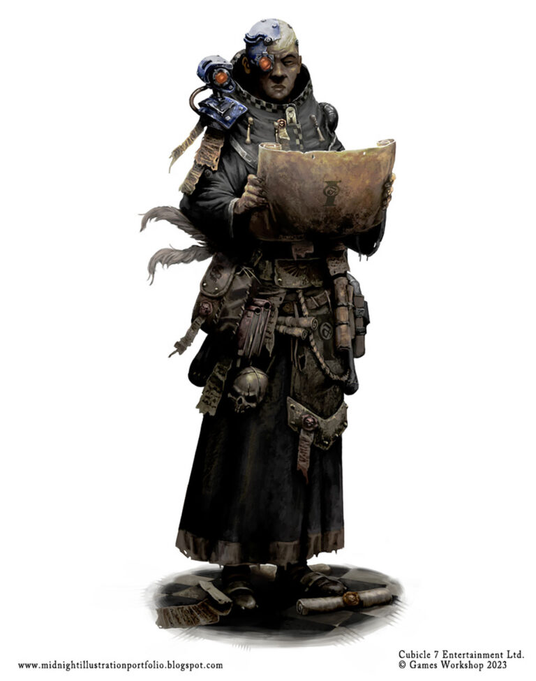Adeptus Administratum by Sam Manley 