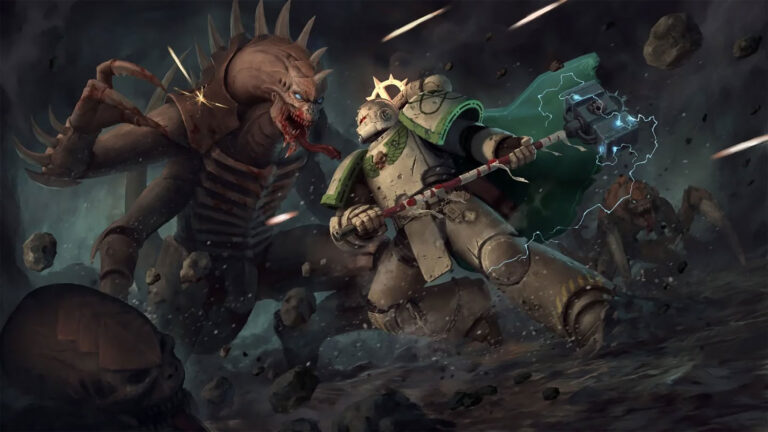 Angels Fissile vs Genestealers by Phinyx Studio 