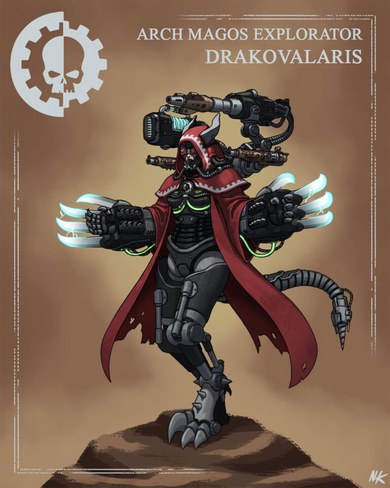 Arch Magos Explorator by Nate Kawachi 