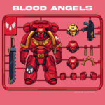 Baby Blood Angels by Aldrin Ajes (Pixel Juice | DarkMindz Illustrations | Ald Rin | Darkmindz_Illu | pixel.juice)