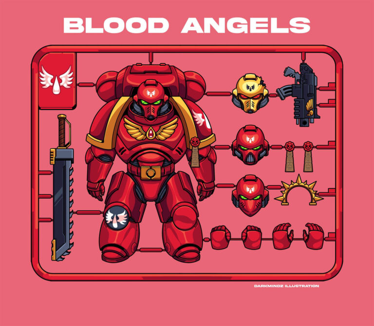 Baby Blood Angels by Aldrin Ajes 