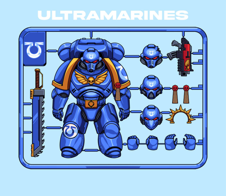 Baby Ultramarines by Aldrin Ajes 