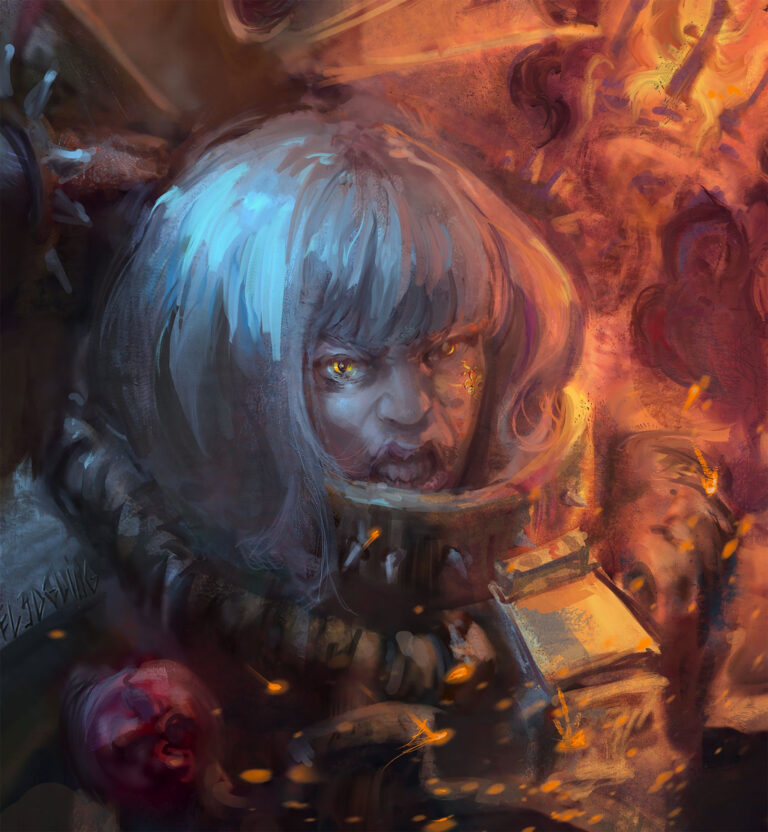 Battle Sister by Zavhorodnii Illia 