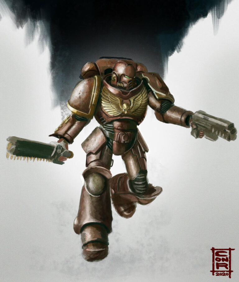 Blood Angels by Connor Magill 