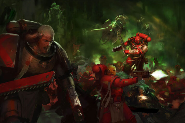 Blood Angels Assault by Paul Dainton 