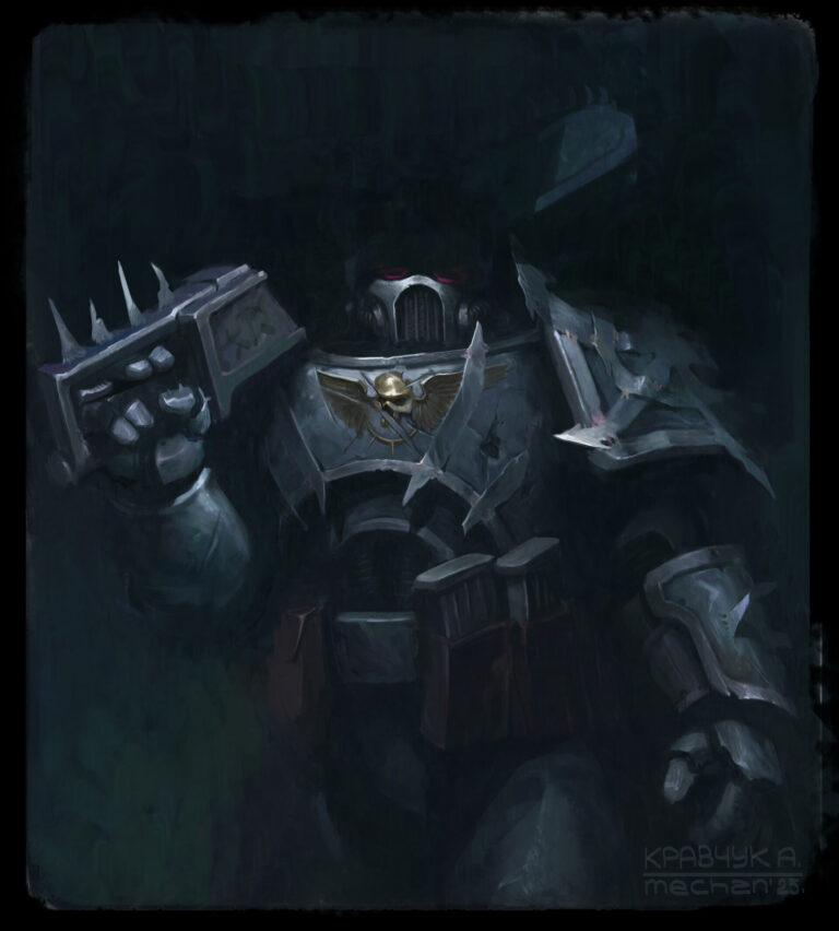 Chaos Space Marines by Aleksandr Kravchuk 