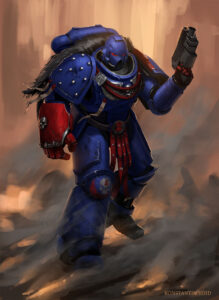 Crimson Fist by Konstantin Void
