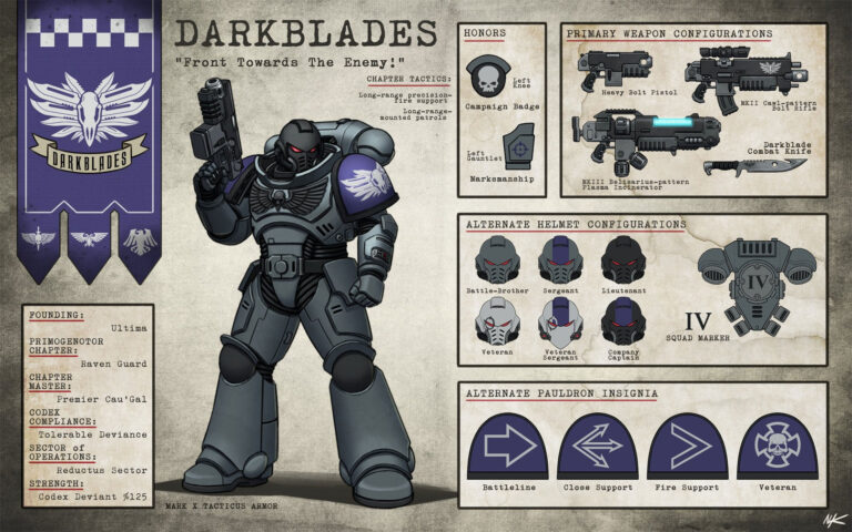 Darkblades by Nate Kawachi 