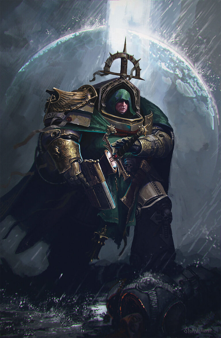 Deathwing Captain by Stefan Ristić 