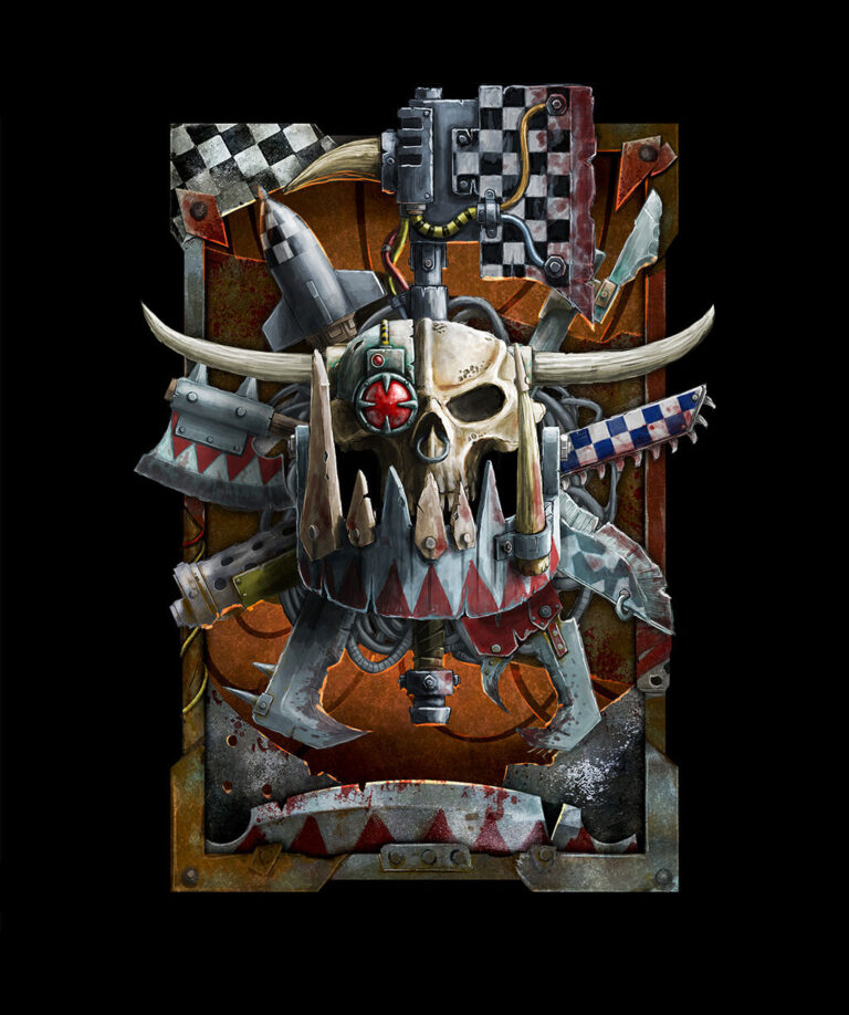 Ghazghkull Thraka by Diego López 