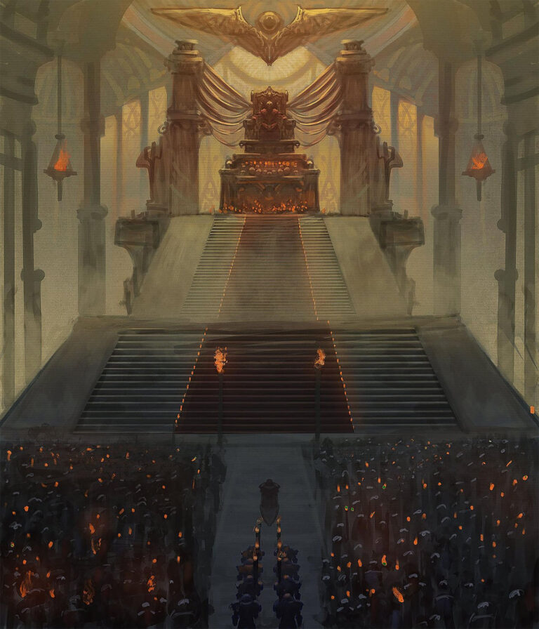 Golden Throne of Terra by Mohamed Saad 