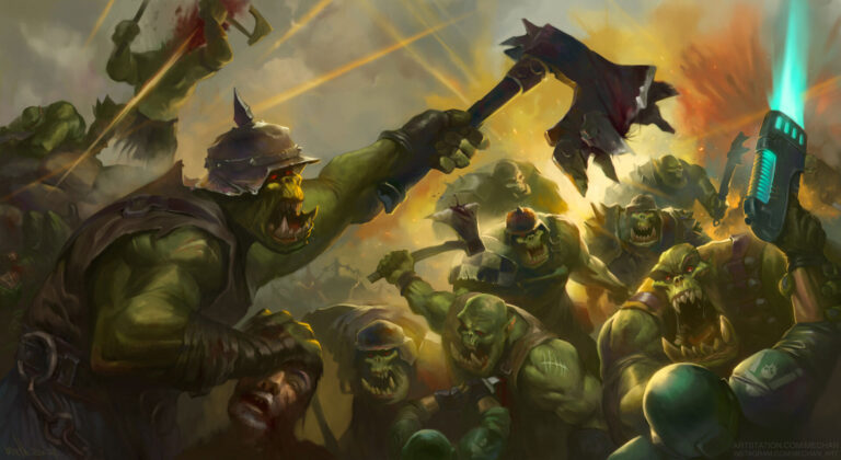 Green Attack by Aleksandr Kravchuk 