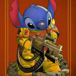 Imperial Fist Stitch by Levi Cleeman (levi_cleeman_art | Saxon-Blake | levicleeman)