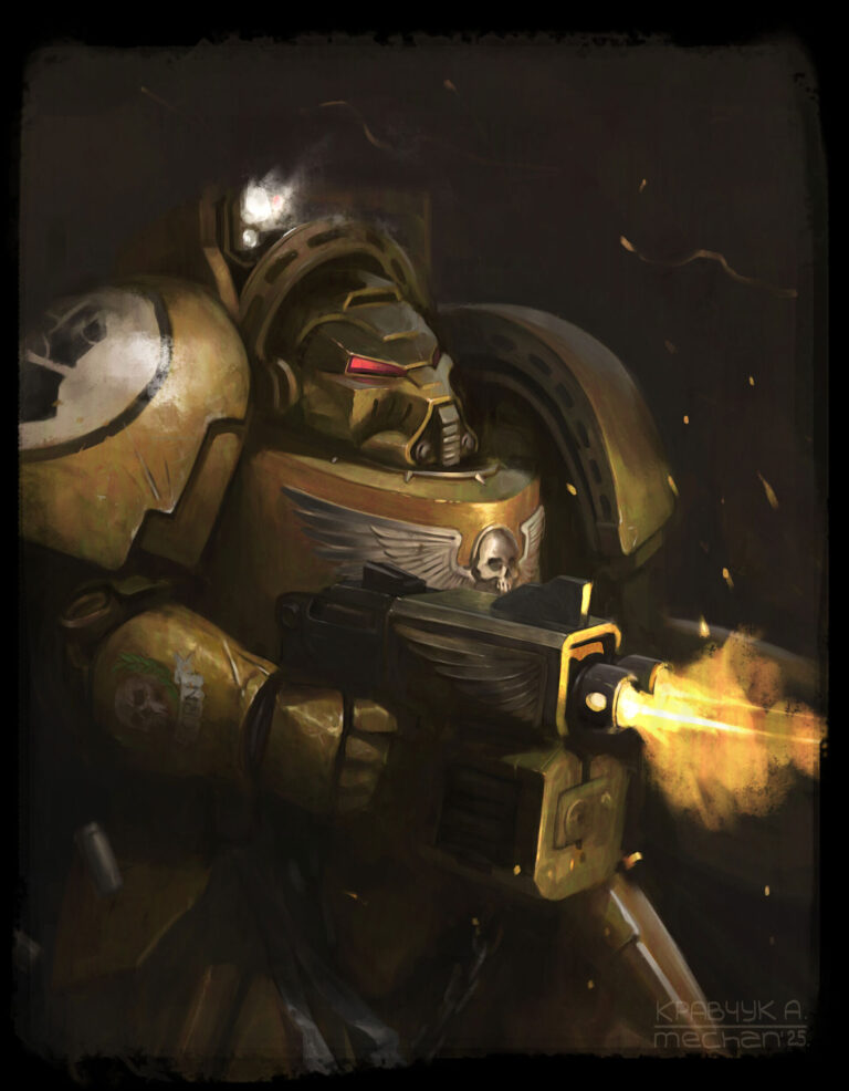 Imperial Fists by Aleksandr Kravchuk 