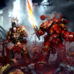 Iron Butchers vs Eldar Corsairs by George Earl Abalayan (earltheartist | george.abalayan)