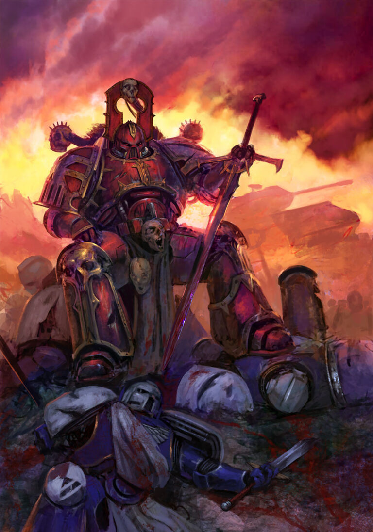 Khornate Berzerker by Diego Gisbert Llorens 