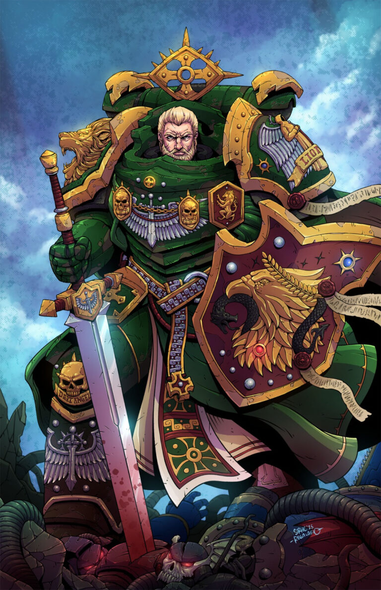 Lion El’Jonson by Christopher Regalario Lion El’Jonson by Christopher Regalario