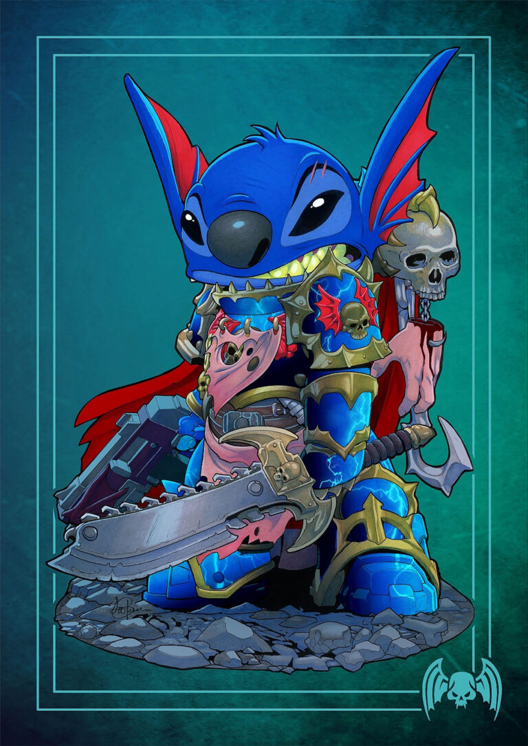 Night Lords Stitch by Levi Cleeman 