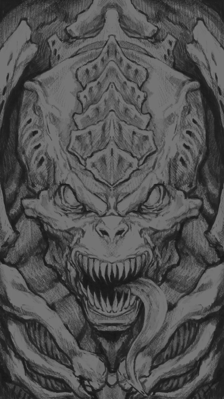 Purestrain Genestealer by Alignment Ink 