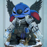 Raven Guard Stitch by Levi Cleeman (levi_cleeman_art | Saxon-Blake | levicleeman)