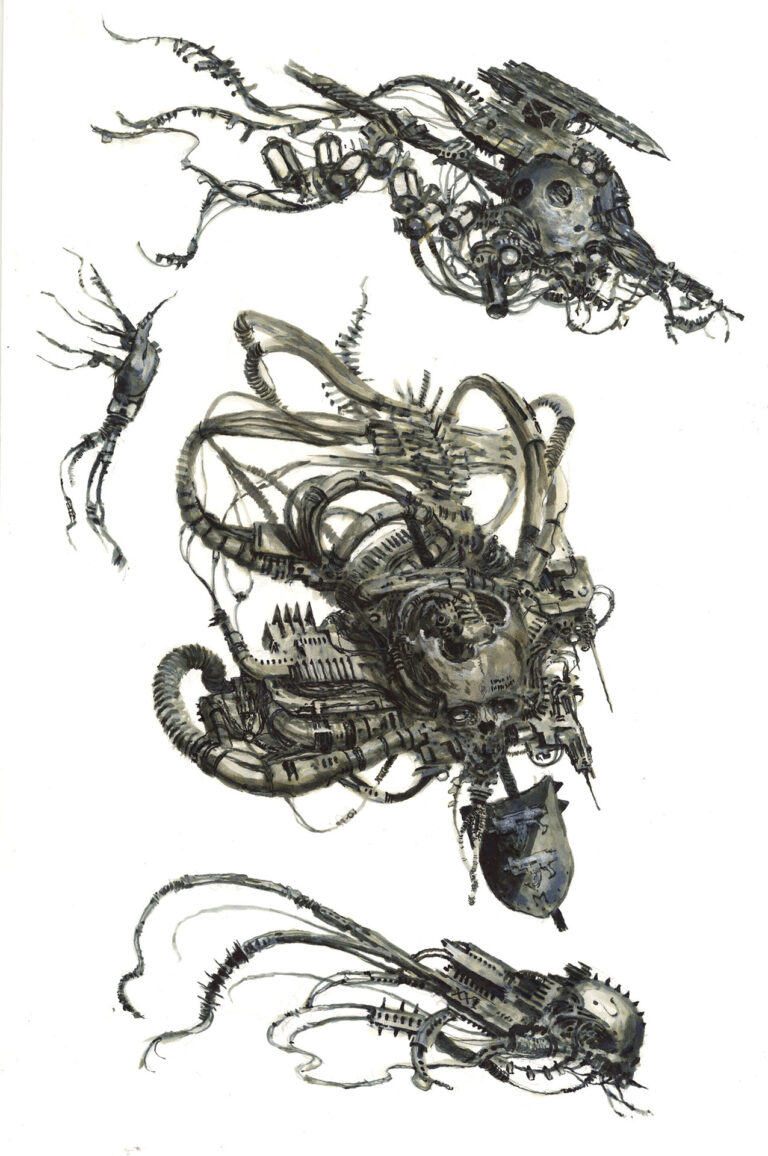 Servo-Skulls by Phil Moss 