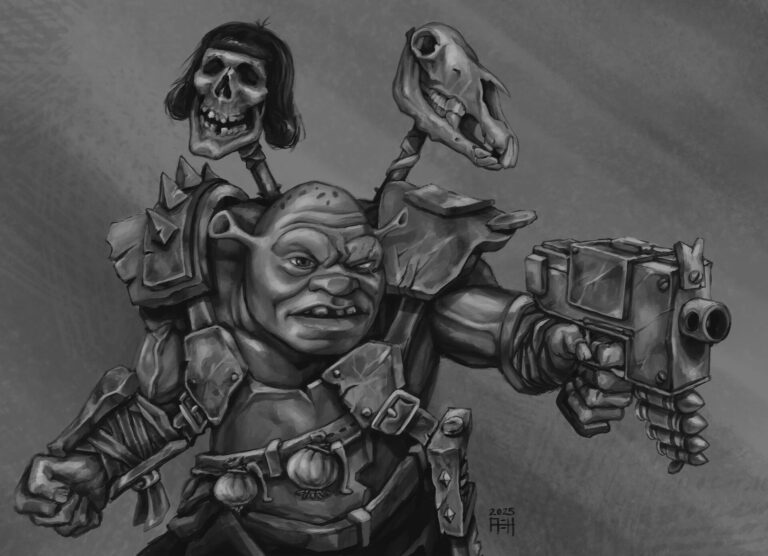 Shrek-Ork by Alignment Ink 