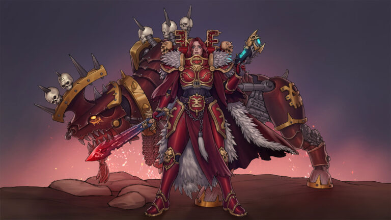 Sister of Khorne by Yang Zheyy 