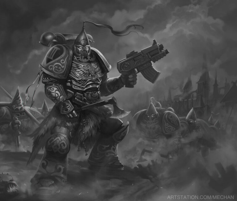 Space Druzhina by Aleksandr Kravchuk 