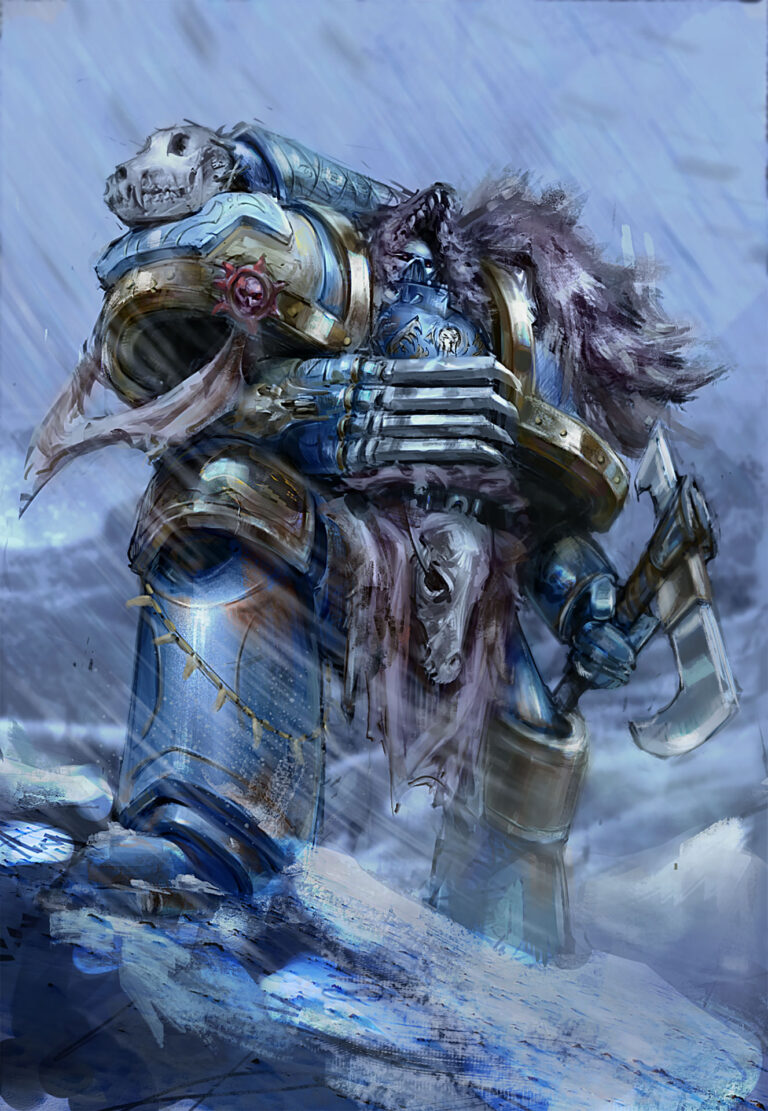 Space Wolf by Zavhorodnii Illia 