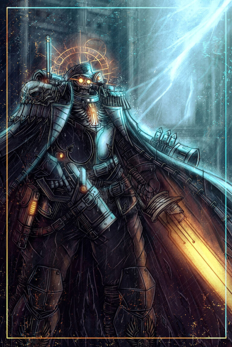 Tempestus Scions Inquisitor by Enzo Katsuragi 