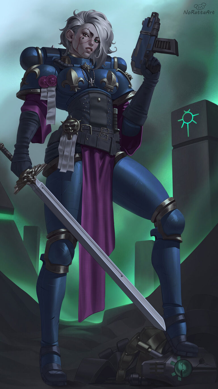 Adepta Sororitas by NoRatta 