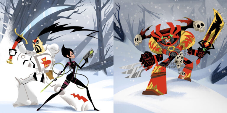 Samurai Jack by Seth Banner 