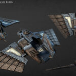 Aquilla Lander by Jeremy Klein (jeremykleinart)