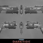 Arbites Weapons by Ylva Ljungqvist (ylvastudio)
