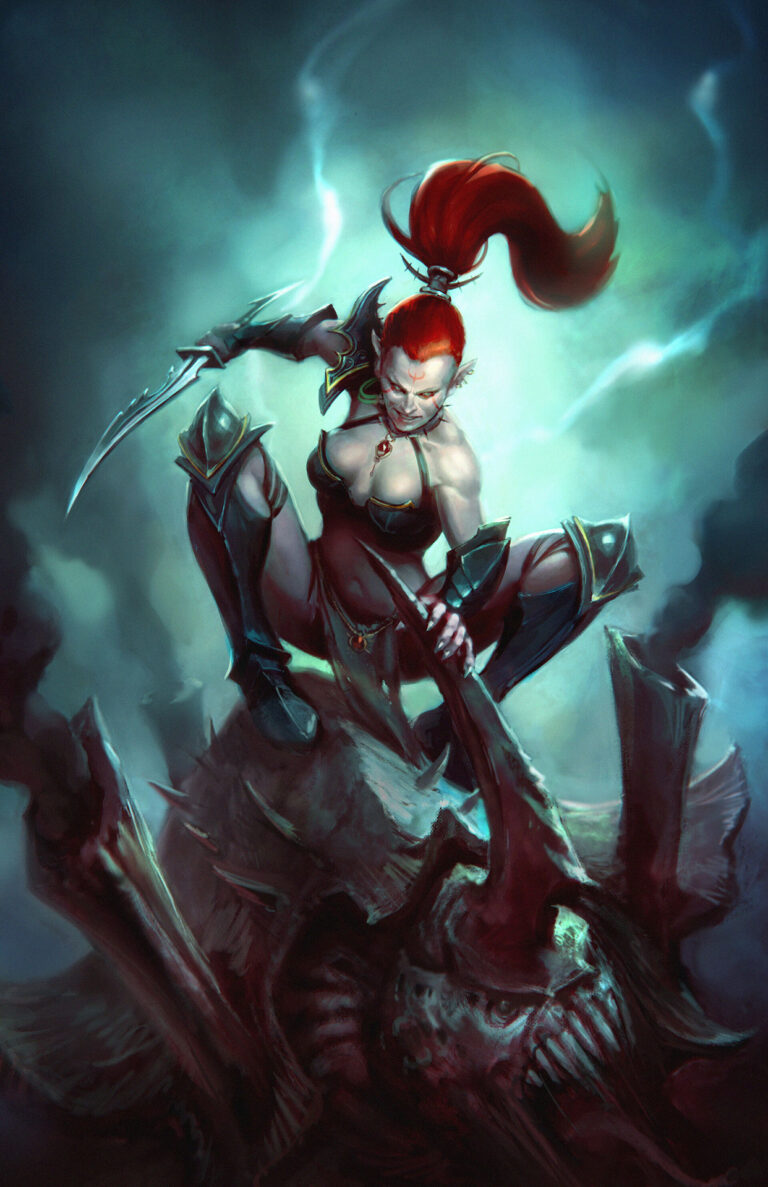 Drukhari Wych by Victor Kevruh Drukhari Wych by Victor Kevruh