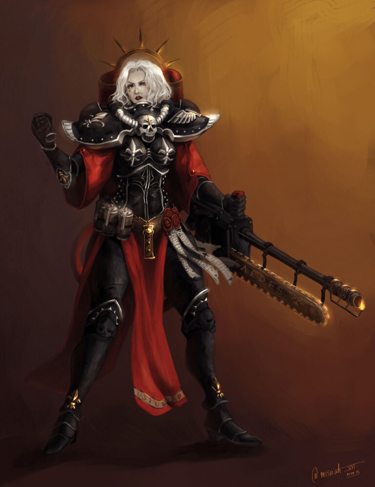 Flamer Sister of Battle by missiah_xvi 