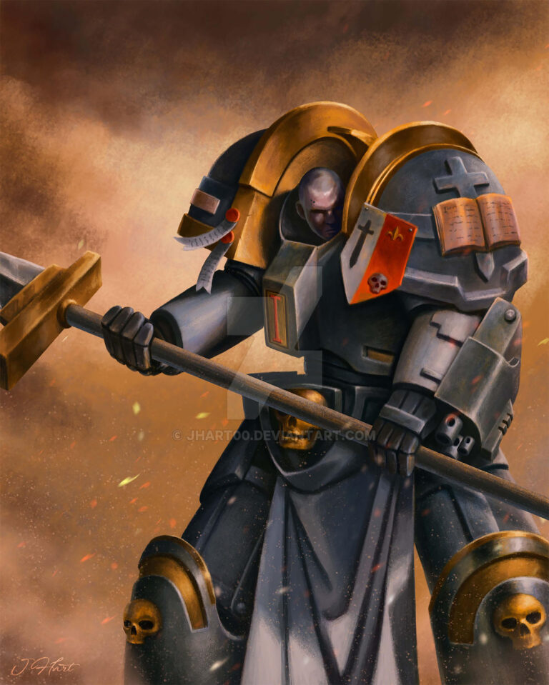 Grey Knight by JHArt 