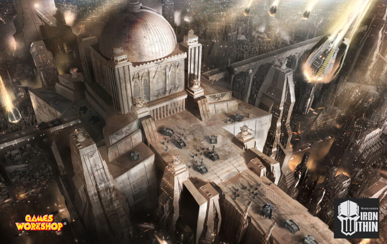 Iron Warriors Palace by Mark Graham 
